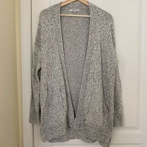 Black and white cardigan